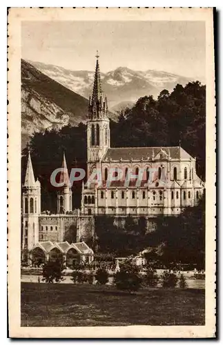 Cartes postales Lourdes la Basilique