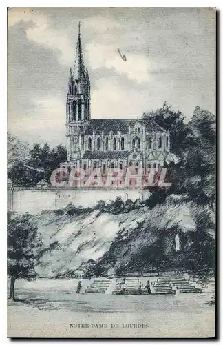 Cartes postales Notre Dame de Lourdes