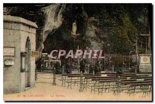 Cartes postales Lourdes la Grotte