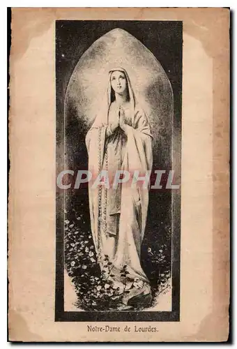 Cartes postales Notre Dame de Lourdes