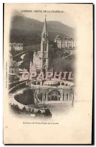 Cartes postales Basilique de Notre Dame de Lourdes