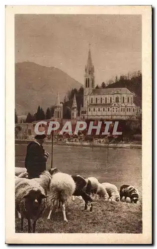 Cartes postales Lourdes la Basilique