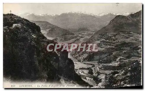 Cartes postales Lourdes la Vallee d'Argeles et les Pyrenees