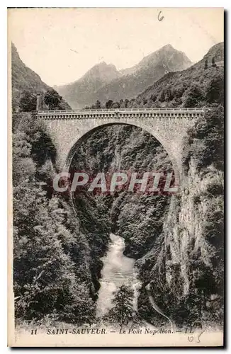 Ansichtskarte AK Saint Sauveur le Pont Napoleon