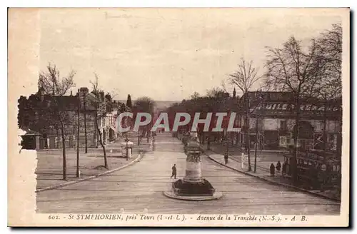 Cartes postales St Symphorien pres Tours I et L avenue de la Tranchee