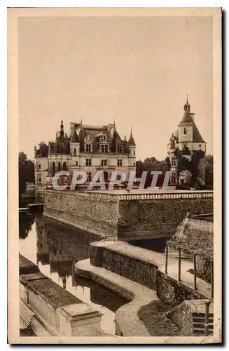 Ansichtskarte AK Chenonceaux Indre et Loire le Chateau Aile Thomas Bohier la tour des Marques la Cour d'Honneur e