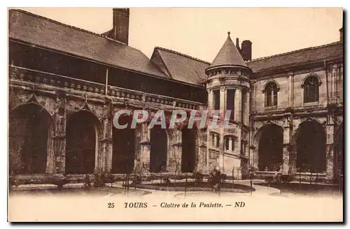 Cartes postales Tours Cloitre de la Psalette