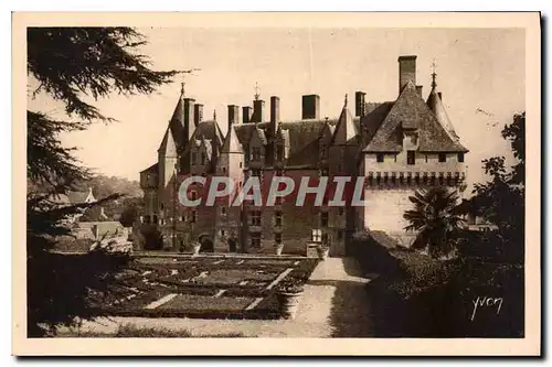 Cartes postales Chateaux de la Loire Chateau de Langeais Indr et loire Facade Interieure