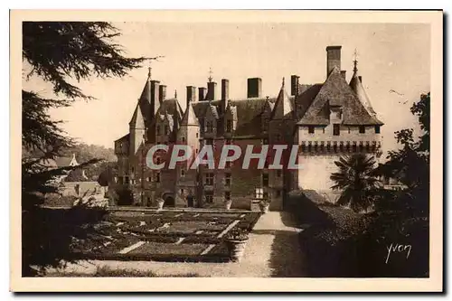 Cartes postales Chateaux de la Loire Chateau Langeais Indre et lore facade Interieure