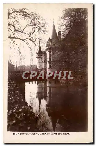 Ansichtskarte AK Azay le Rideau Sur les Bords de l'Indre