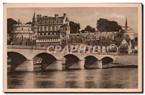 Cartes postales Amboise Le Chateau et le Pont