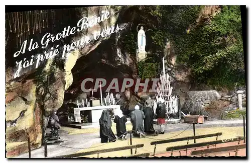 Cartes postales Lourdes La Grotte Miraculeuse