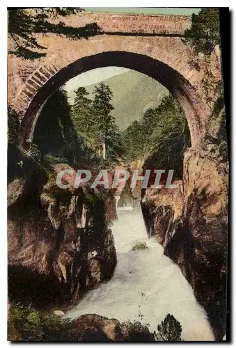 Cartes postales Environs de Cauterets Pont d'Espagne