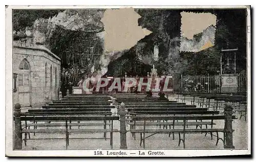 Cartes postales Lourdes La Grotte