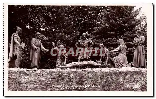 Cartes postales Lourdes Le Calvaire XI Station Jesus attache a la Croix