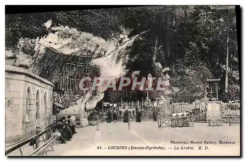 Cartes postales Lourdes Hautes Pyrenees La Grotte