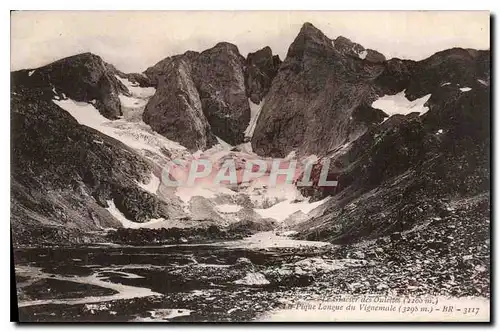 Ansichtskarte AK Le Glacier des Oulettes La Pique Longue du Vignemale