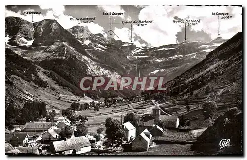 Cartes postales Gavarnie Le Village et le Cirque