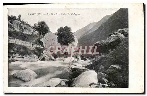 Cartes postales Pyrenees Le Gouffre Halte de Calypso