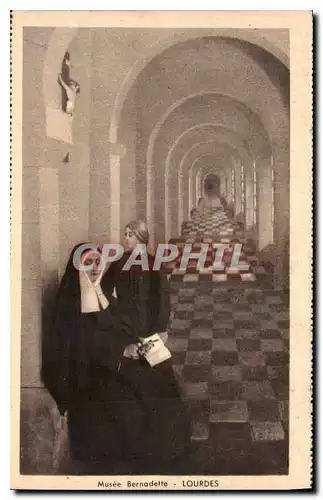 Cartes postales Musee Bernadette Lourdes Bernadette en Religion Soeur Marie Bernard au Couvent Saint Gildard a N