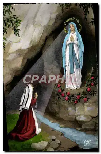 Cartes postales Lourdes L'Apparition