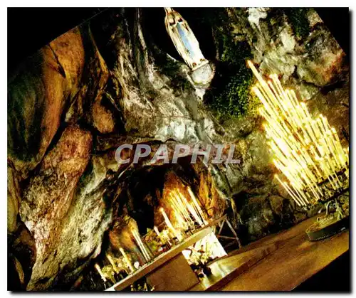 Ansichtskarte AK Lourdes La Grotte Miraculeuse