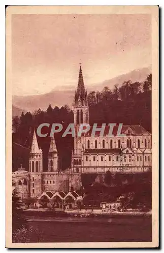 Cartes postales Lourdes La Basilique