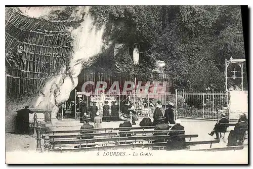 Cartes postales Lourdes La Grotte