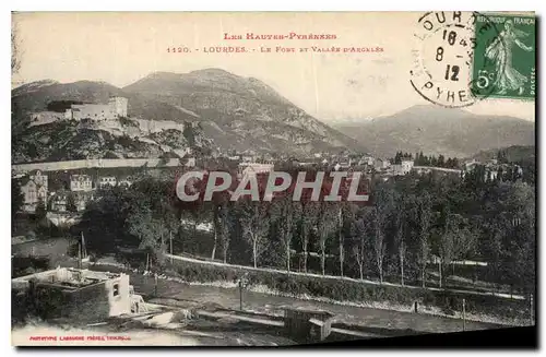 Ansichtskarte AK Les Hautes Pyrenees Lourdes Le Fort et Vallee d'Argeles