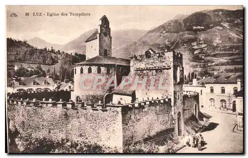 Cartes postales Luz Eglise des Templiers