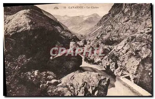 Cartes postales Gavarnie le Chaos