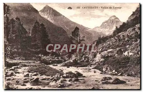 Cartes postales Cauterets Vallee de Lutour