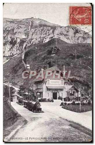 Cartes postales Lourdes Le Funiculaire du Grand Jer