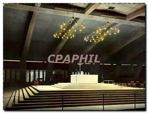 Cartes postales Lourdes H P Interieur de la Basilique Souterraine