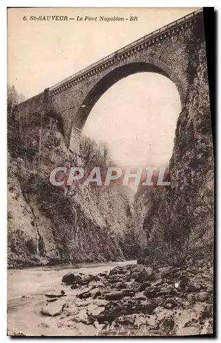 Ansichtskarte AK St Sauveur Le Pont Napoleon