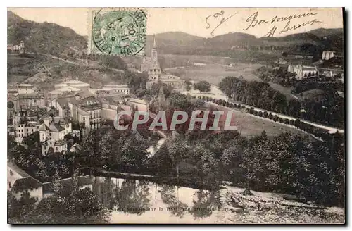 Cartes postales Lourdes Vue generale