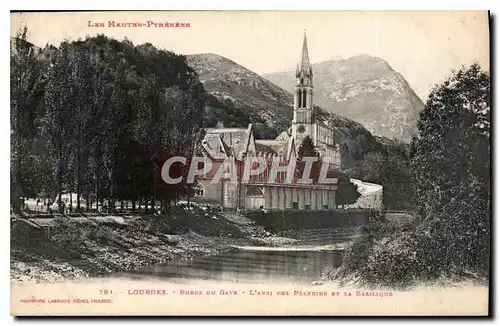 Cartes postales Les Hautes Pyrenees Lourdes Bords du Gave