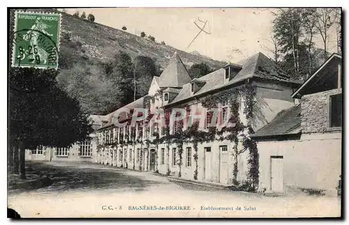 Cartes postales Bagneres de Bigorre Etablissement de Salut