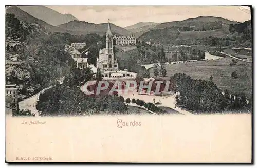 Cartes postales La Basilique Lourdes