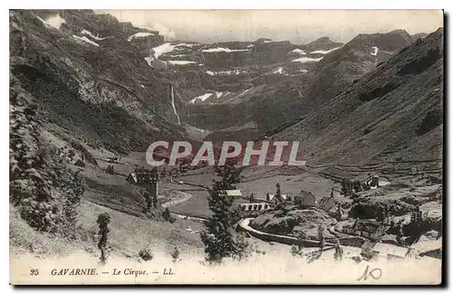 Cartes postales Gavarnie Le Cirque