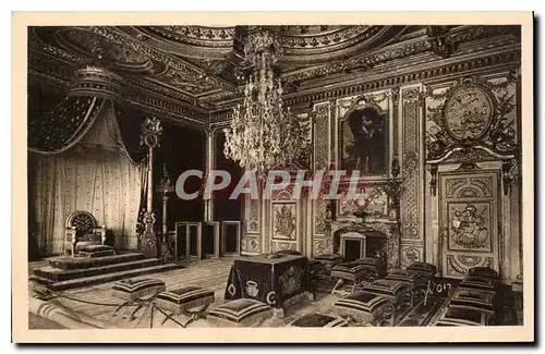 Cartes postales La Douce France Palais de Fontainebleau Salle du Trone