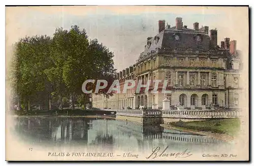 Cartes postales Palais de Fontainebleau L'Etang