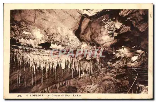 Cartes postales Lourdes Les Grottes du Roy Le Lac