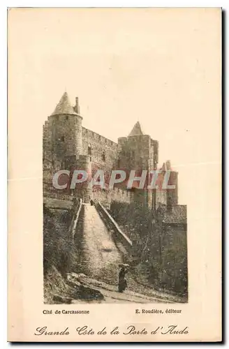 Cartes postales Cite de Carcassonne Grande Cite de la Porte d'Aude