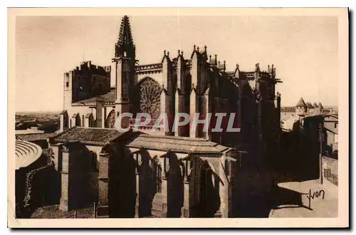 Ansichtskarte AK La Douce France Carcassonne Aude la Cite Basilique Saint Nazaire le Cloitre