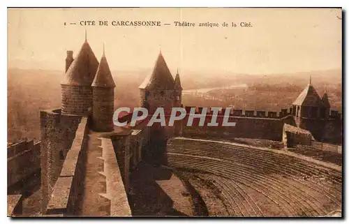 Cartes postales Cite de Carcassonne Theatre antique de la Cite