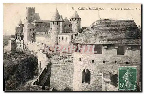 Cartes postales Carcassonne Cite La Tour Visigothe