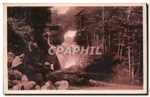 Cartes postales Les Beaux Paysages de France Les pyrenees Cauterets Cascade du Cirosey