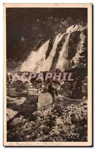 Ansichtskarte AK Les Pyrenees Cascade de la Raillere a Cauterets