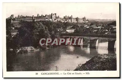 Cartes postales Carcassonne la Cite et l'Aude
